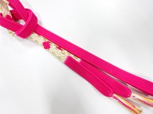 未使用品　正絹　手組帯締め